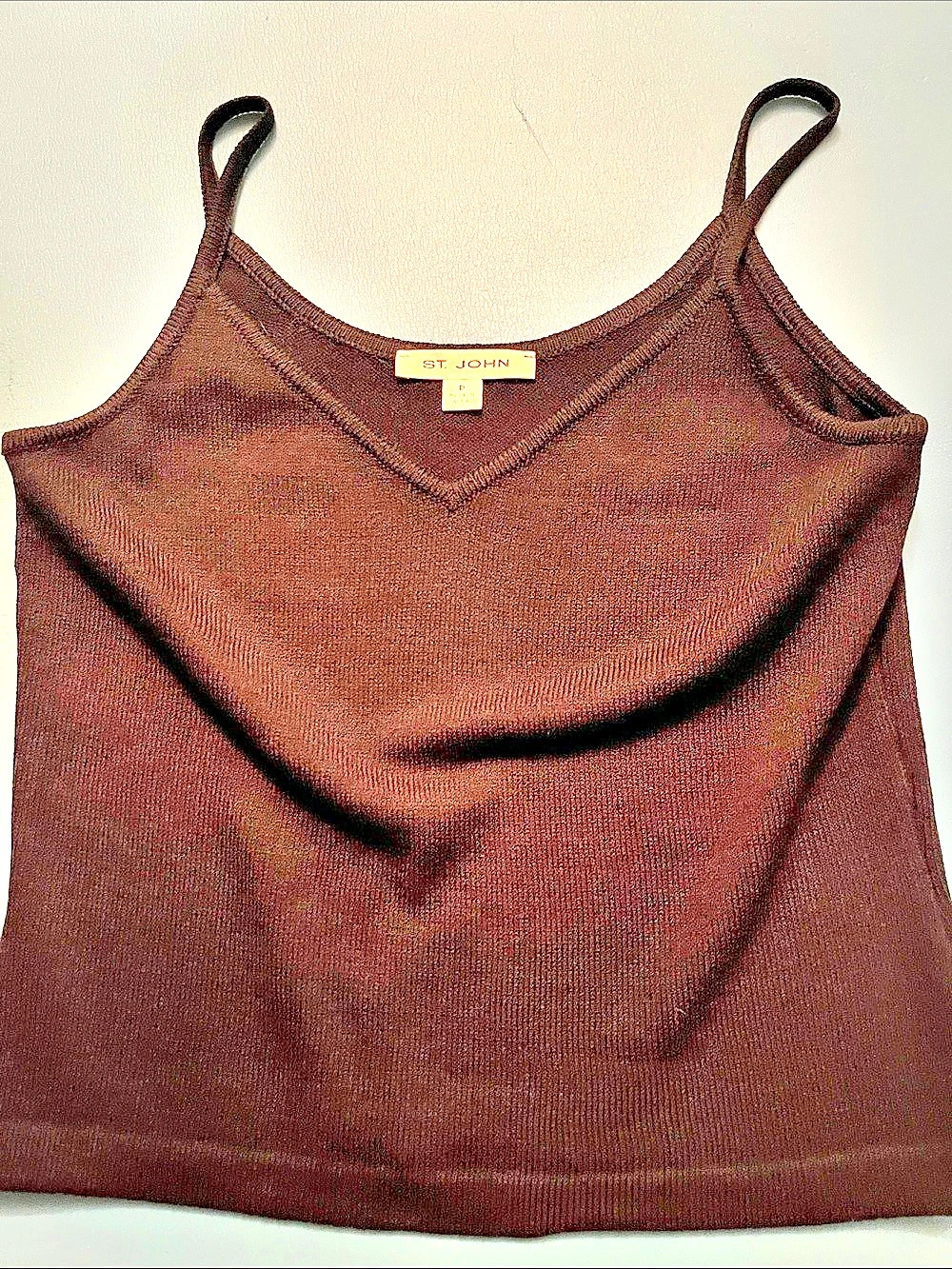 St. John Black Camisole Size P Like New